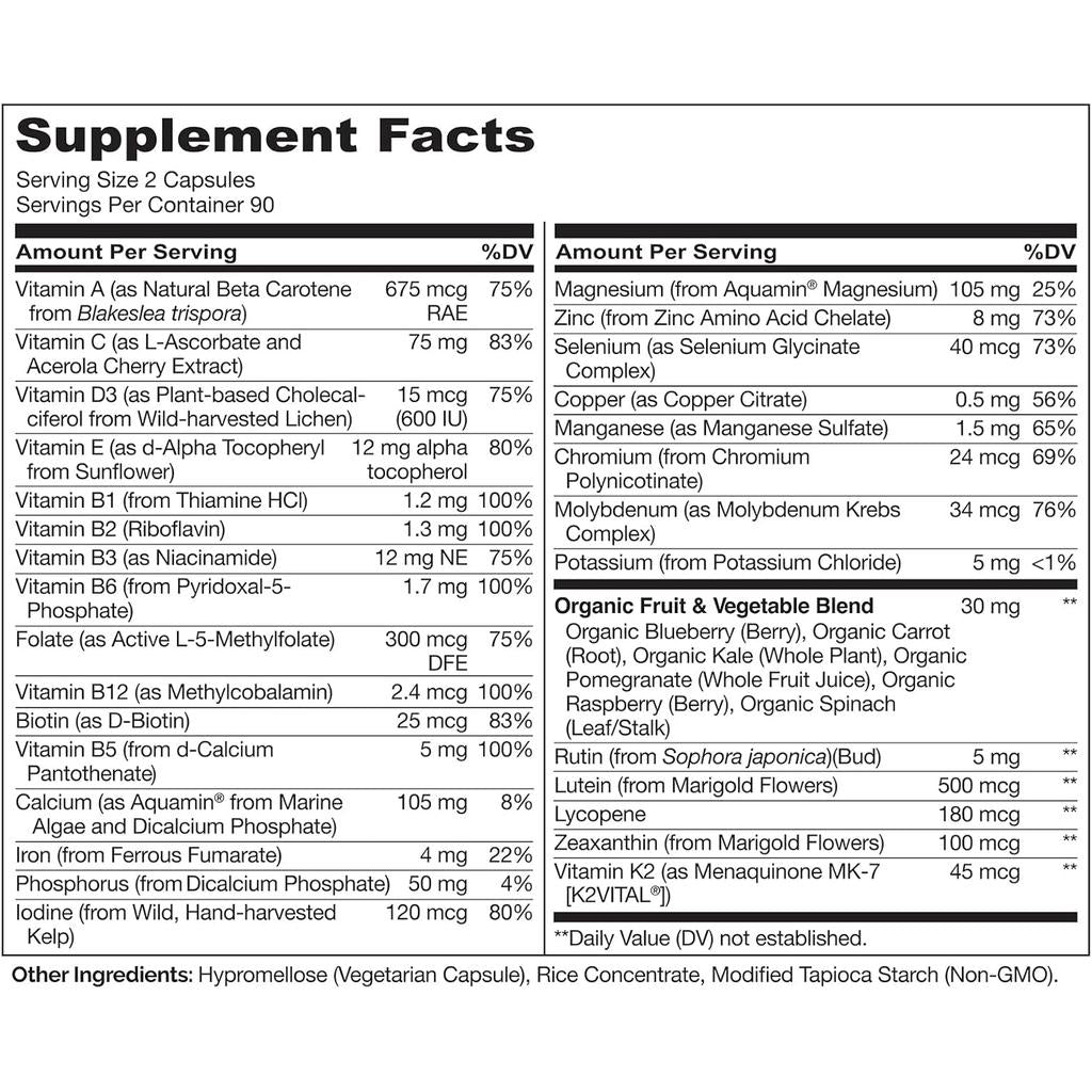 NATURELO Teen Complete Multivitamin with Iron, image 14