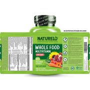 Naturelo Whole Food Multivitamin for Teens | Natural Vitamins & Minerals | Teenage Health & Immunity Support | Complete Teen