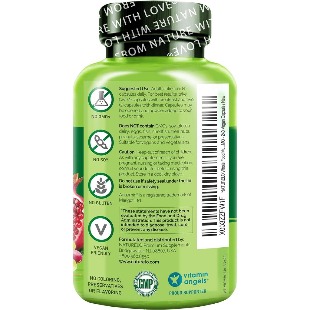 NATURELO Women's 50+ Complete Multivitamin, image 2