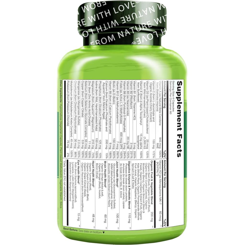 NATURELO Women's 50+ Complete Multivitamin, image 3