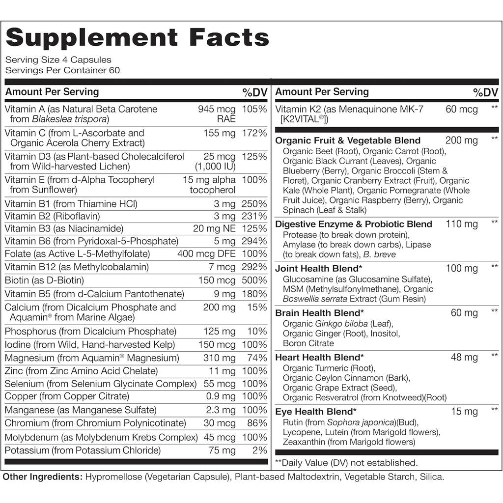 NATURELO Women's 50+ Complete Multivitamin, image 7