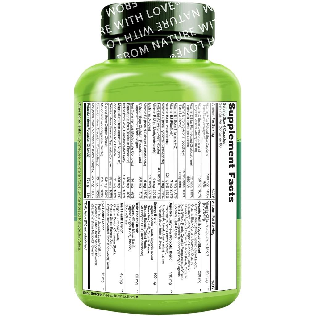 NATURELO Women's Complete Multivitamin, image 2