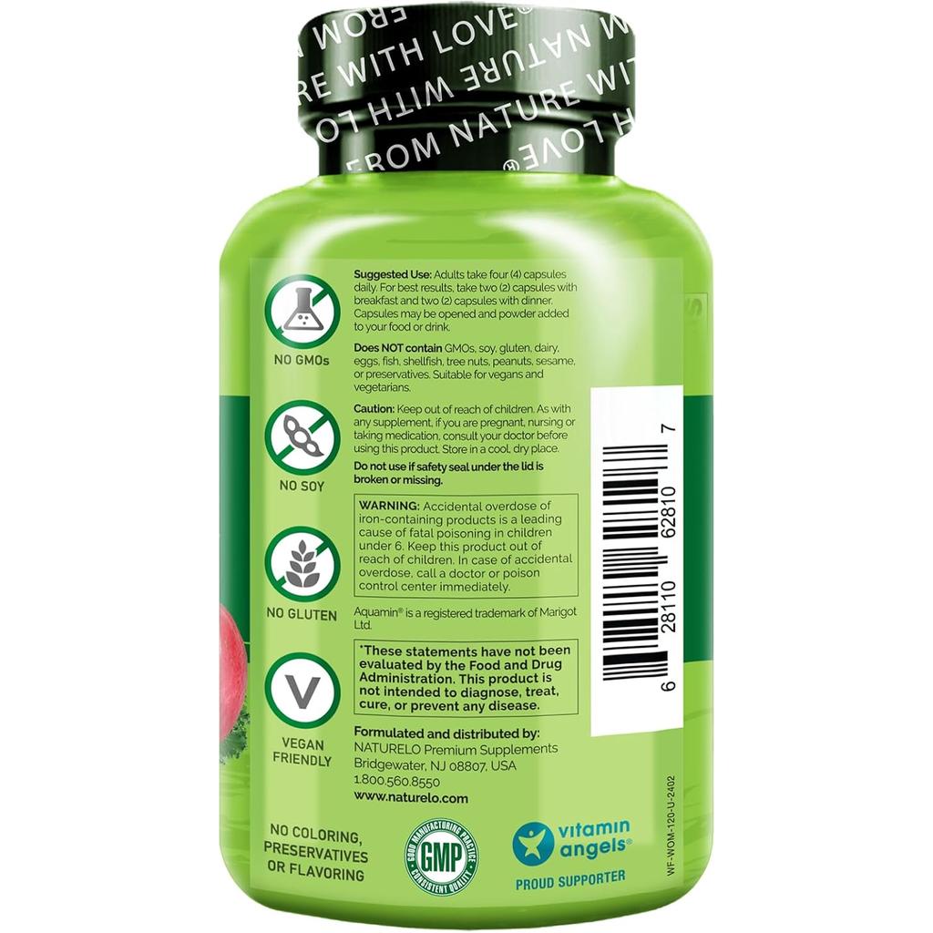 NATURELO Women's Complete Multivitamin, image 13