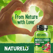 Naturelo Whole Food Multivitamin for Women with Natural Vitamins, Fruit & Herbal Extracts - Immune Support & Energy Boost - I