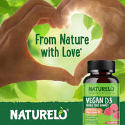 Naturelo Whole Food Vitamin D3 Gummies for Adults - Immune Support & Bone Health - Plant-Based & Delicious - Image 10